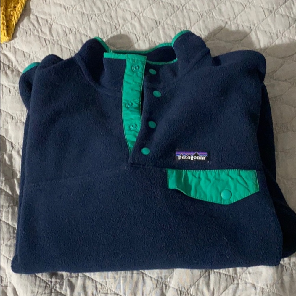 Patagonia button up fleece